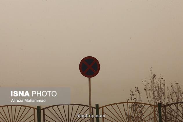احتمال خیزش گرد و خاک در تهران