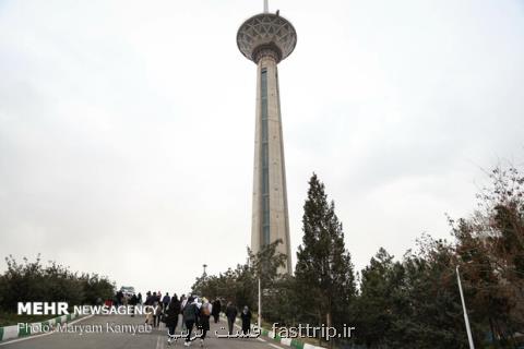 بازدید از برج میلاد در روز 14 خرداد ماه تعطیل اعلام گردید