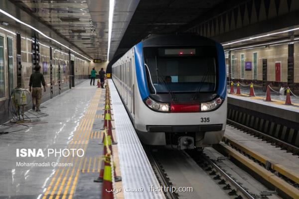 عذرخواهی متروی تهران از شهروندان و مسافران خط ۲ به علت نقص فنی قطار
