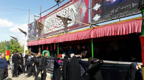 فعالیت موکب سیار شهربان ویژه جاماندگان اربعین حسینی