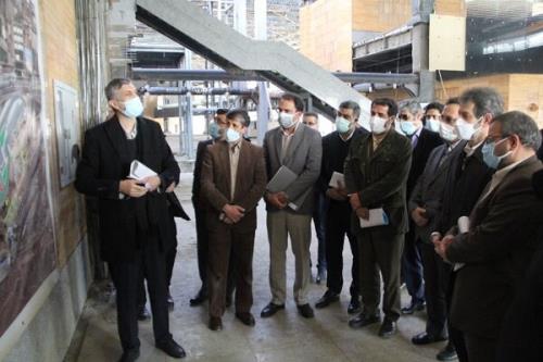 بازدید ۴ معاون شهردار از پایانه جدید شرق تهران