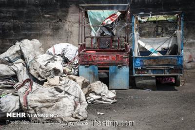 دود بازیافت غیراصولی در چشم یزدیها