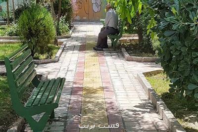 ۷هزار متر از معابر منطقه ۱۰ ویژه معلولین مناسب سازی شد