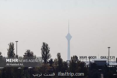 هوای تهران در وضعیت بسیار ناسالم قرار گرفت