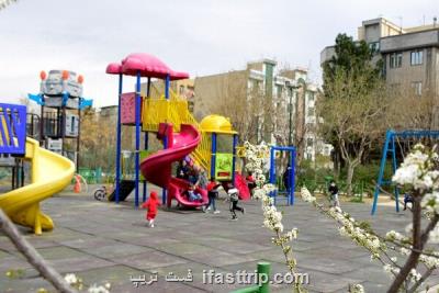 امکانات تفریحی 80 بوستان منطقه14 نوسازی می شود