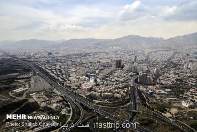 هوای تهران در شرایط قابل قبول قرار گرفت