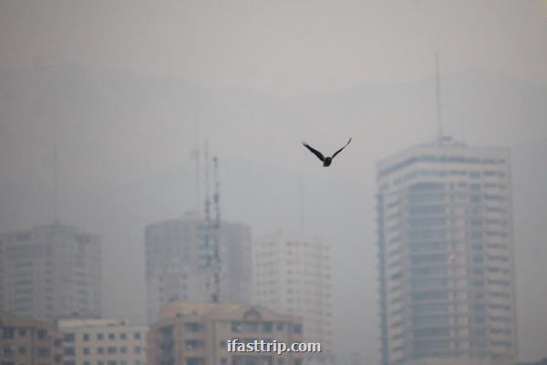 پیش بینی ادامه آلودگی هوای تهران تا بامدادان فردا