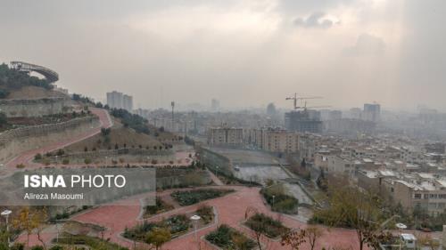 19 ایستگاه کیفیت هوای تهران در وضعیت آلوده