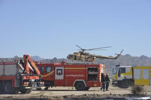 حضور ۳۵ نیروی اورژانس و ۱۵۰ امدادگر هلال احمر در تمرین مشترک امداد هوایی