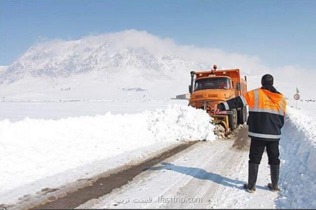 استقرار راهداری در مناطق برف گیر مازندران