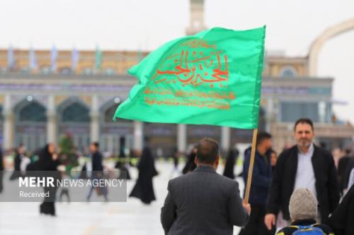 مشارکت آتش نشانان تهرانی در تامین ایمنی مراسم نیمه شعبان