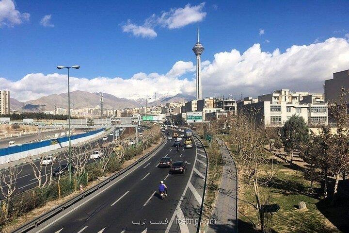 کیفیت هوا در پایتخت قابل قبول است