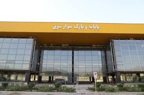 خدمات دهی خط یک بی آر تی تا پایانه جدید شرق