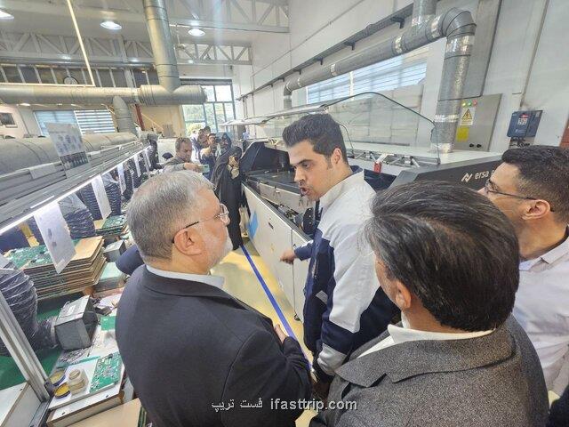 بازدید استاندار تهران از واحدهای تولیدی