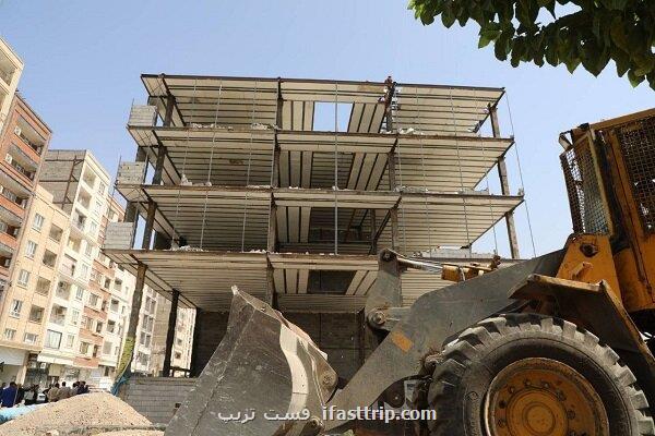 رفع خلاف از ساخت وساز بدون مجوز در منطقه ۱۹ تهران