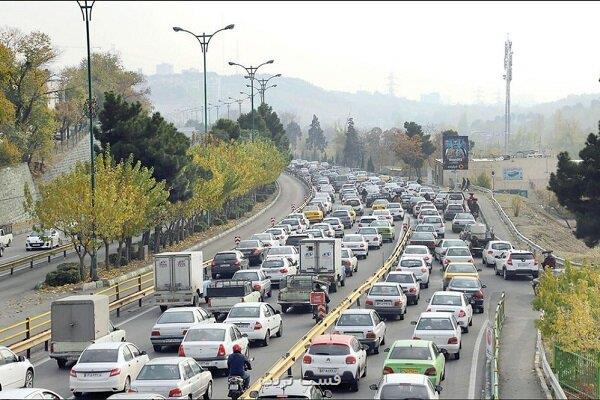 آخرین وضعیت ترافیکی معابر و بزرگراه های پایتخت