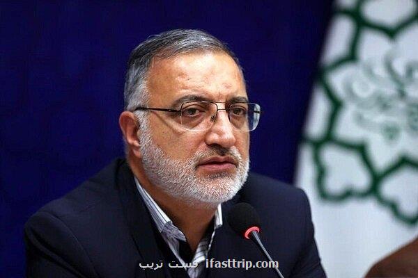 شهردار تهران از کارهای ستاد شهید آرمان در ایوان ری بازدید کرد