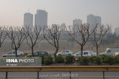 هوای تهران همچنان برای حساس ها ناسالم می باشد