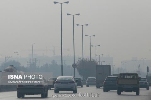 هوا برای حساس های تهران آلوده است