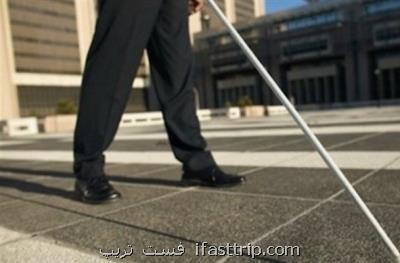 مسیر ویژه نابینایان از پیاده راه ها حذف نمی گردد